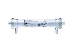 Baxter_Theranova_sidebar.jpg Image of Baxter Theranova dialyzer