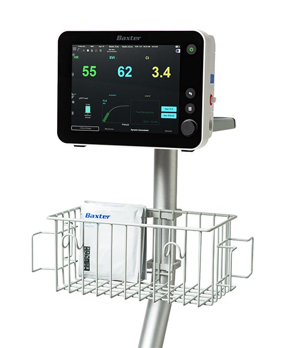 The Starling Fluid Management System with a Basket Under It